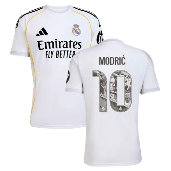 Maillot Real Madrid Domicile 2025 2026 Modric