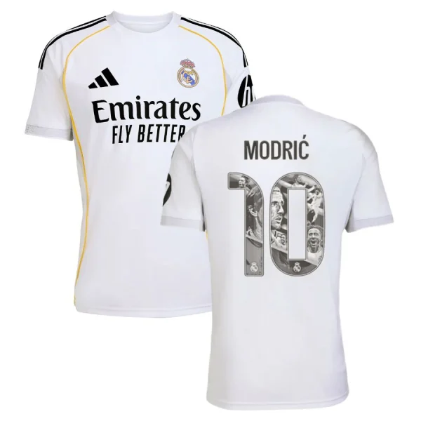 Maillot Real Madrid Domicile 2025 2026 Modric