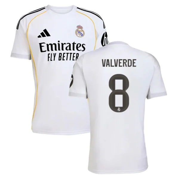 Maillot Real Madrid Domicile 2025 2026 Valverde
