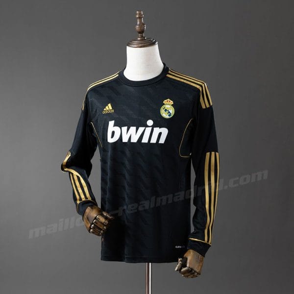 Maillot Real Madrid Exterieur 2011 2012 Manches Longues