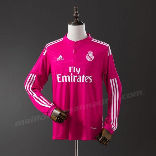 Maillot Real Madrid Exterieur 2014 2015 Manches Longues