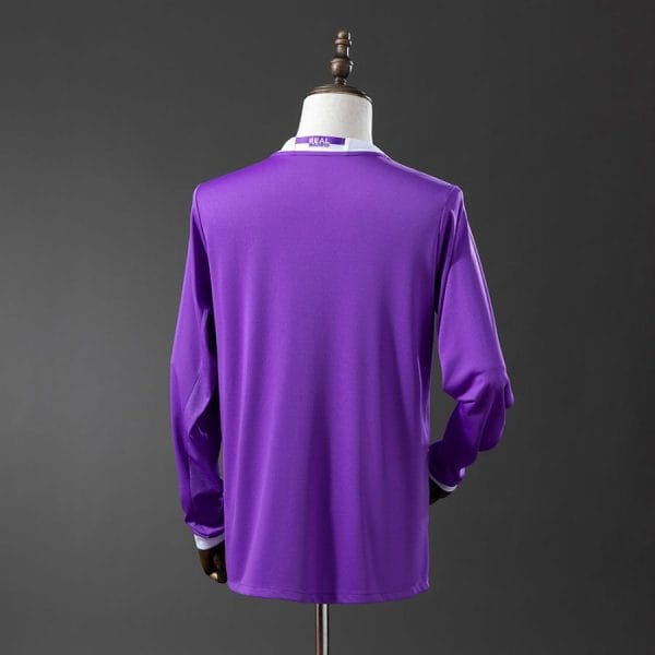 Maillot Real Madrid Exterieur 2016 2017 Manches Longues