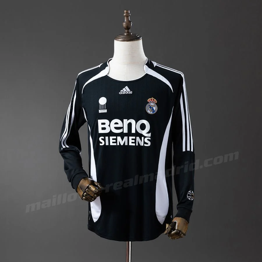 Maillot Real Madrid Third 2006 2007 Manches Longues