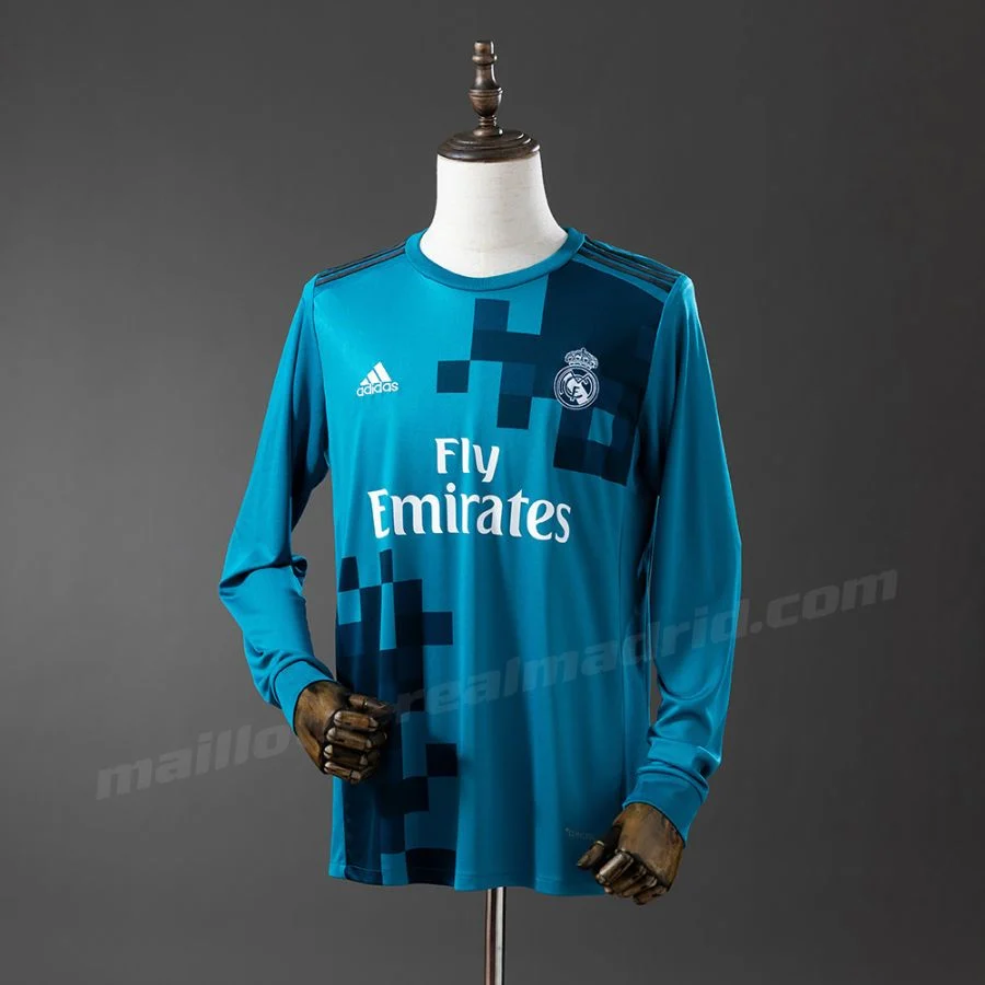 Maillot Real Madrid Third 2017 2018 Manches Longues