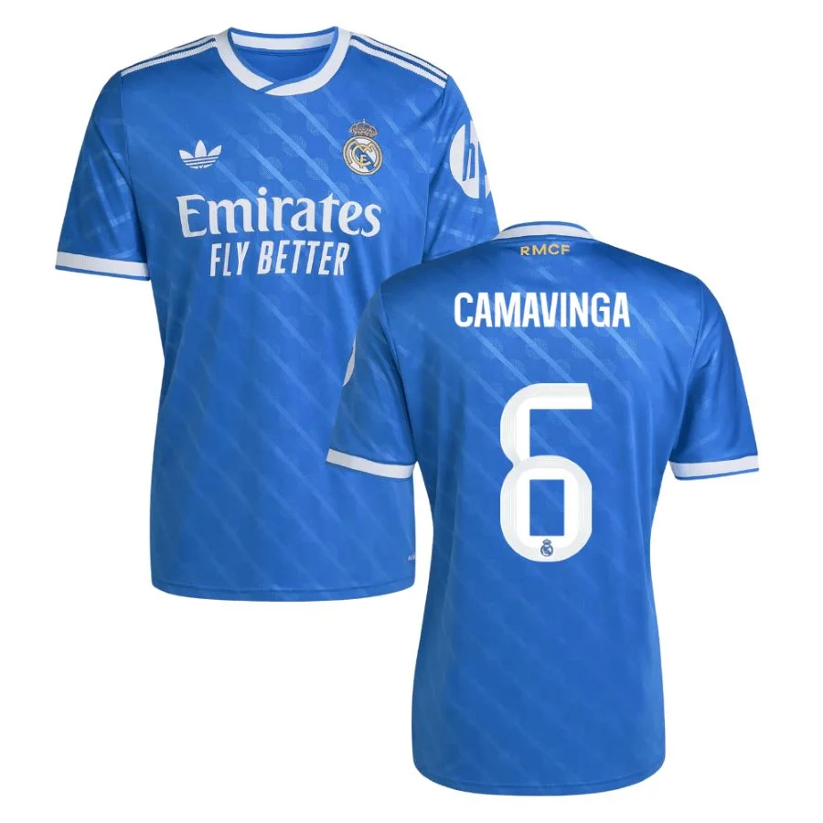 Maillot Real Madrid Third 2025 2026 Camavinga