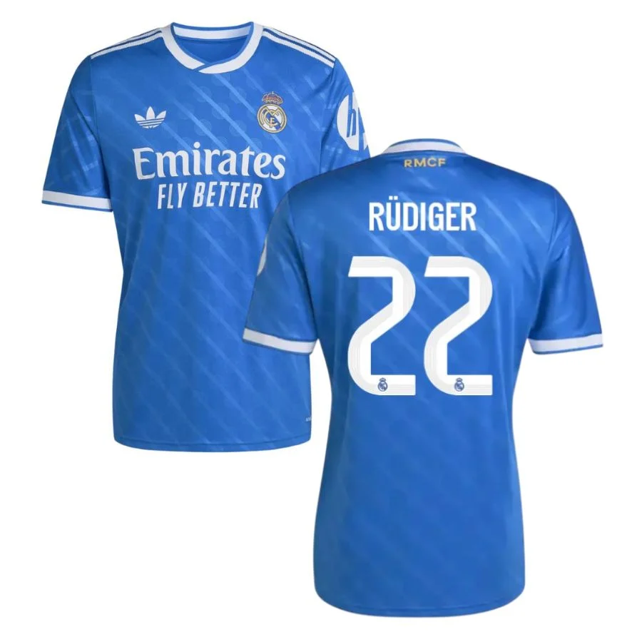 Maillot Real Madrid Third 2025 2026 Rudiger