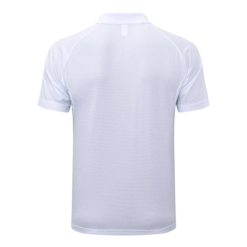 Survetement Real Madrid Polo 2025 2026 Blanc Bleu – Image 3