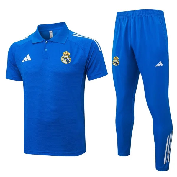 Survetement Real Madrid Polo 2025 2026 Bleu Clair