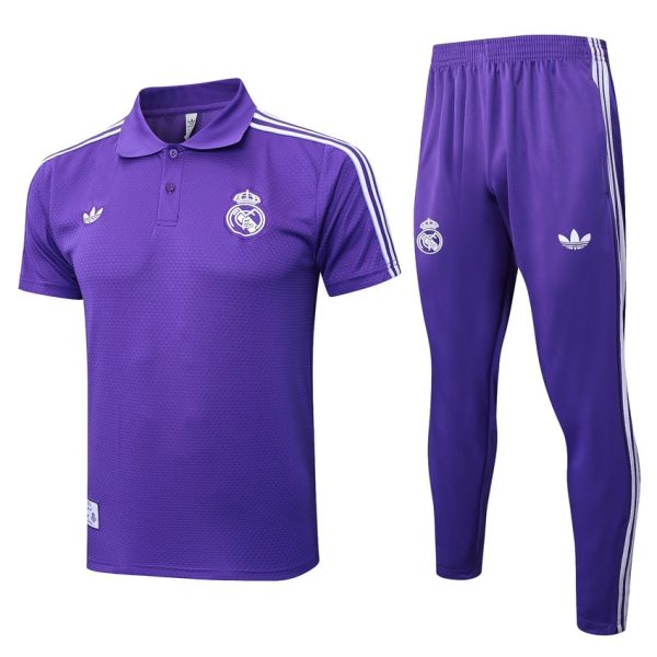 Survetement Real Madrid Polo 2025 2026 Violet