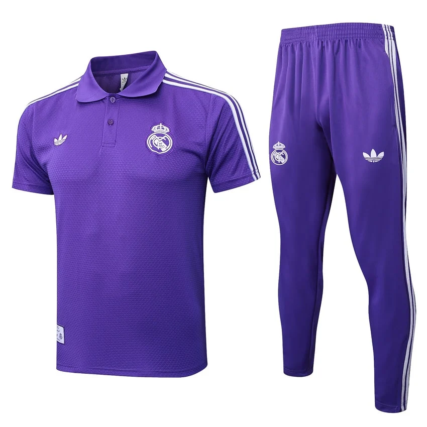Survetement Real Madrid Polo 2025 2026 Violet