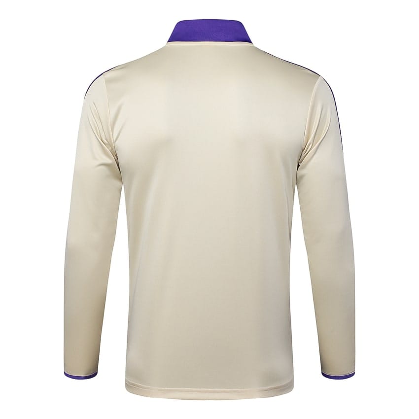 Survetement Real Madrid Training 2025 2026 Beige Violet – Image 3