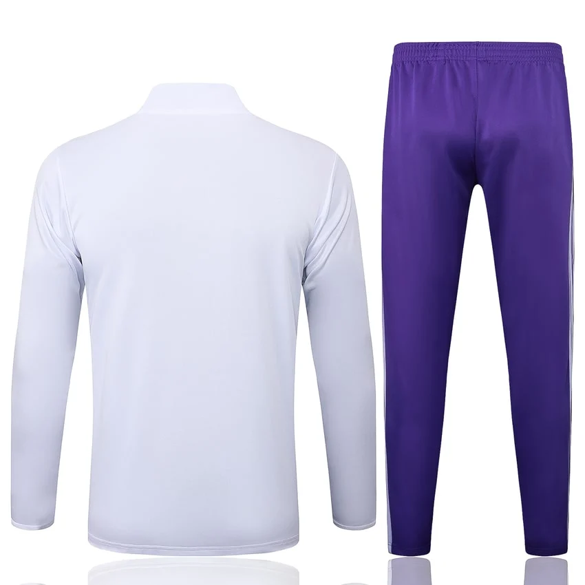 Survetement Real Madrid Training 2025 2026 Blanc Violet – Image 4