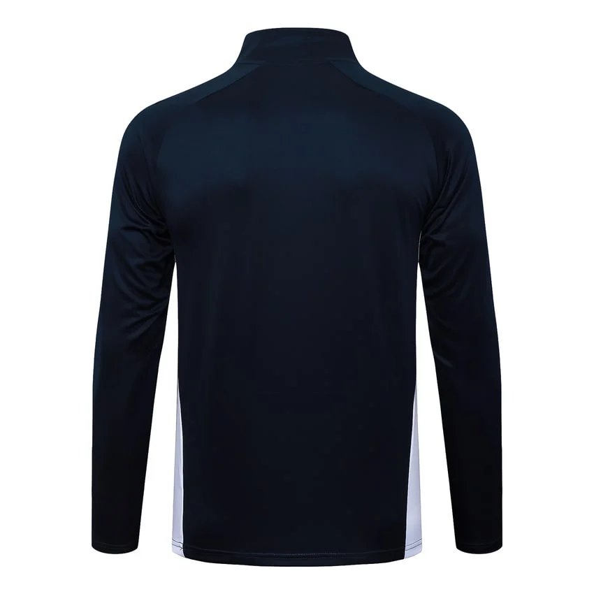 Survetement Real Madrid Training 2025 2026 Noir Blanc – Image 3