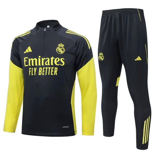 Survetement Real Madrid Training 2025 2026 Noir Foncé