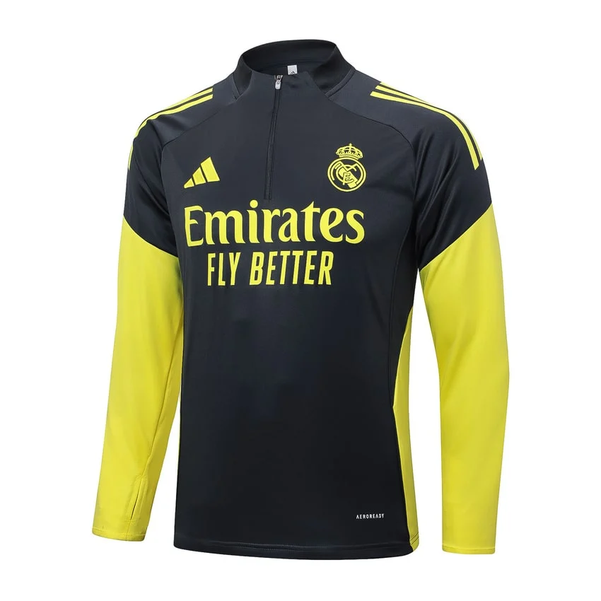 Survetement Real Madrid Training 2025 2026 Noir Foncé – Image 2