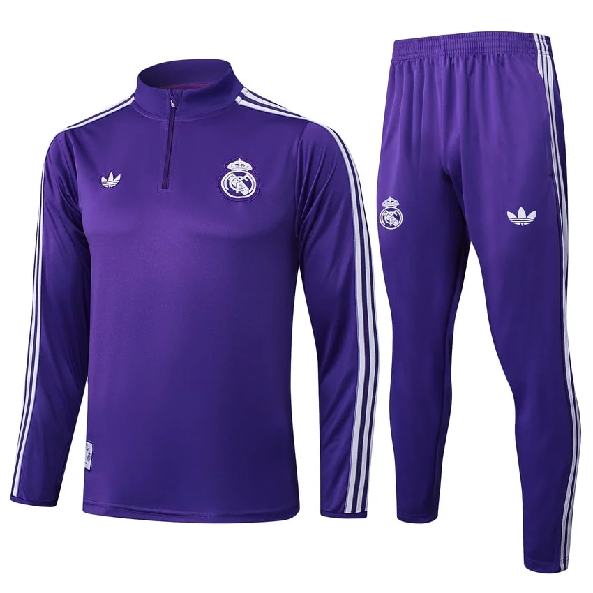 Survetement Real Madrid Training 2025 2026 Violet