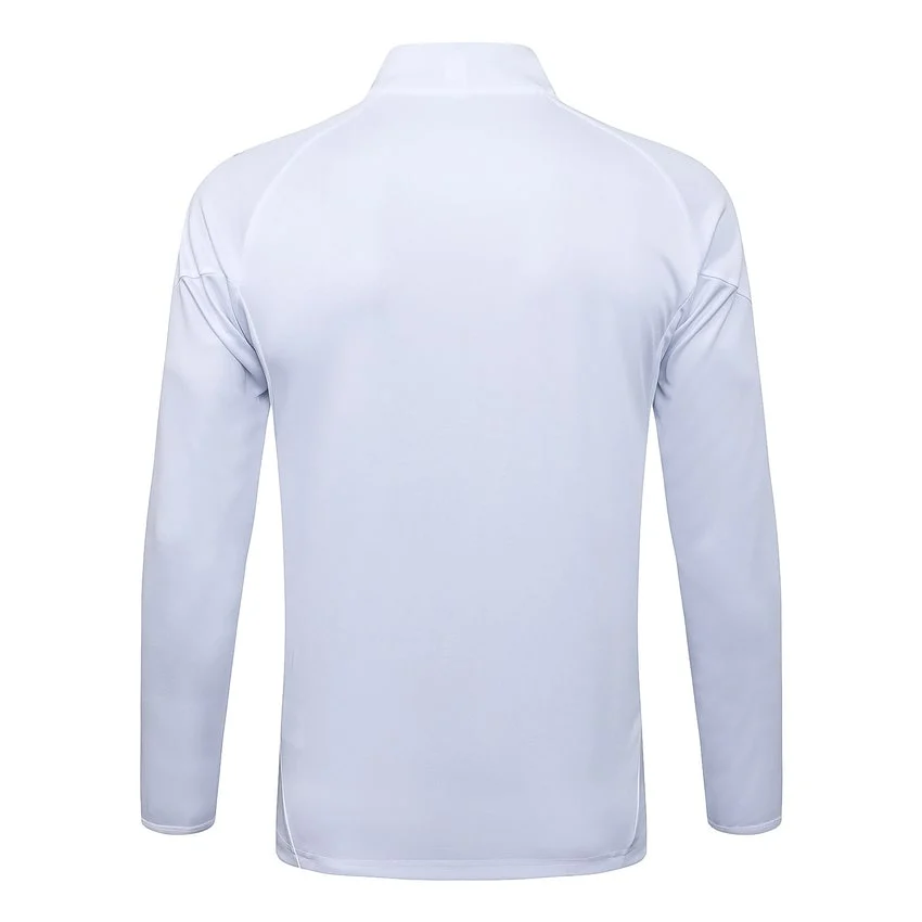 Survetement Real Madrid Veste 2025 2026 Blanc Bleu – Image 3