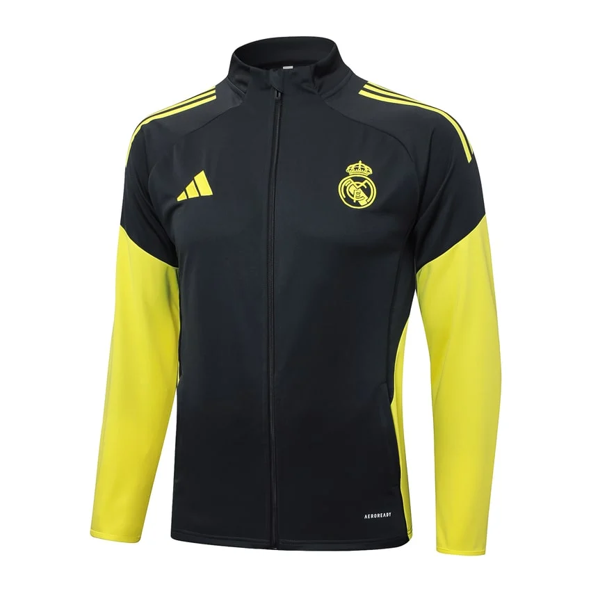 Survetement Real Madrid Veste 2025 2026 Noir Foncé – Image 2