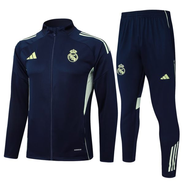 Survetement Real Madrid Veste 2025 2026 Bleu Sombre