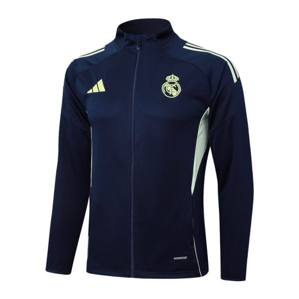 Survetement Real Madrid Veste 2025 2026 Bleu Sombre