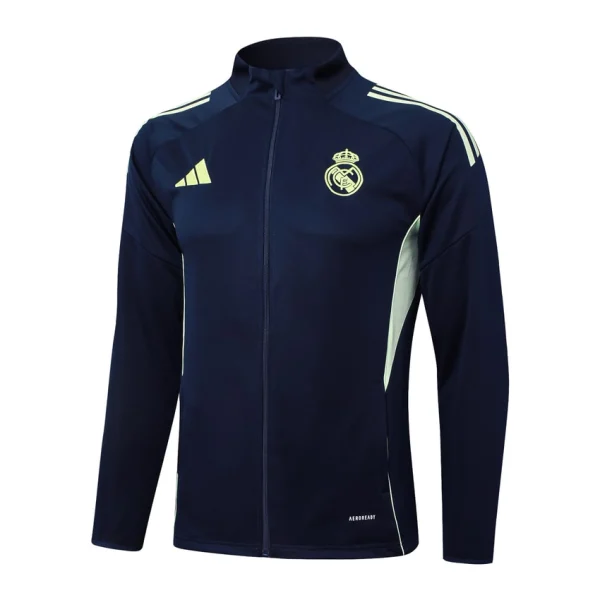 Survetement Real Madrid Veste 2025 2026 Bleu Sombre