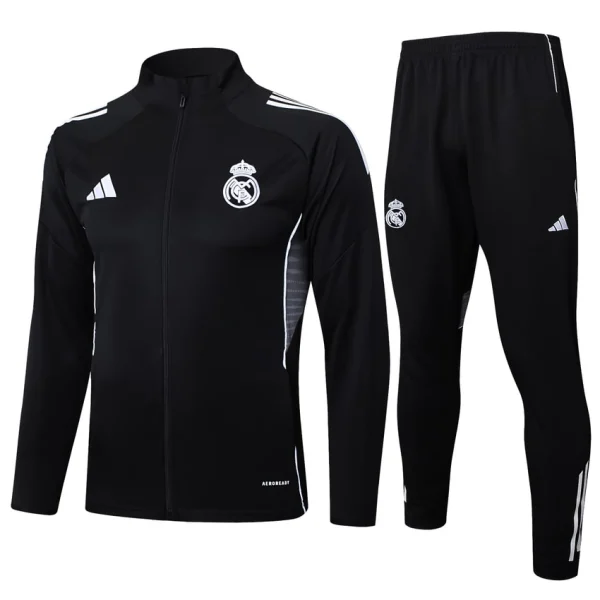 Survetement Real Madrid Veste 2025 2026 Noir Sombre