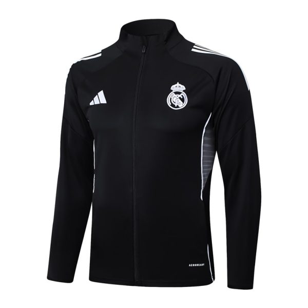 Survetement Real Madrid Veste 2025 2026 Noir Sombre
