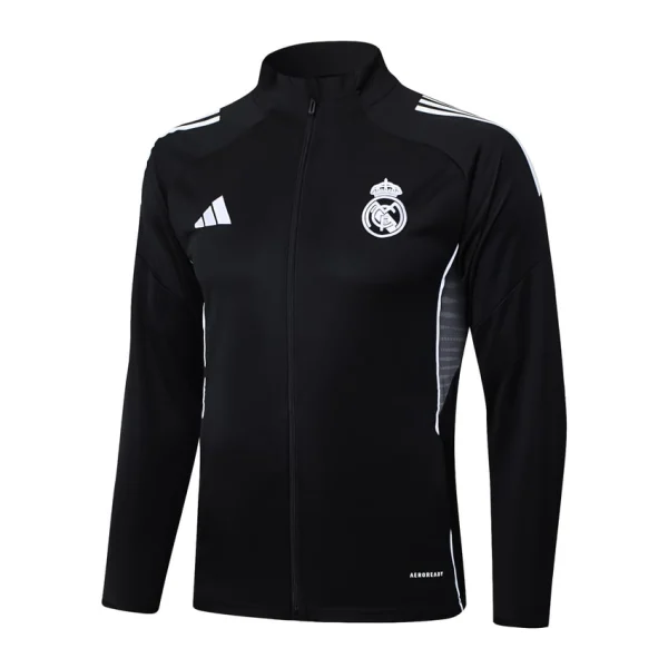 Survetement Real Madrid Veste 2025 2026 Noir Sombre