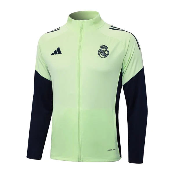 Survetement Real Madrid Veste 2025 2026 Vert Clair