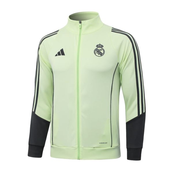Survetement Real Madrid Veste 2025 2026 Vert Noir