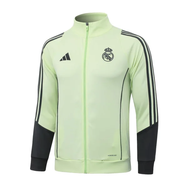 Survetement Real Madrid Veste 2025 2026 Vert Noir