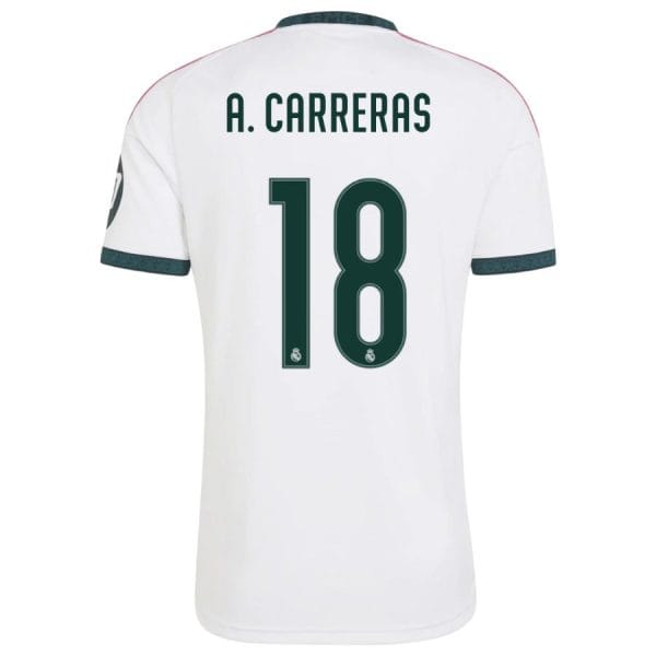 Maillot Real Madrid Domicile 2026 2027 Carreras