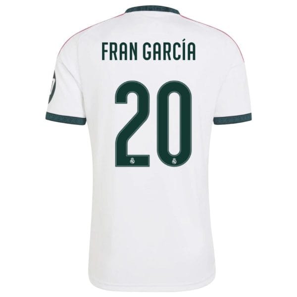 Maillot Real Madrid Domicile 2026 2027 Fran Garcia