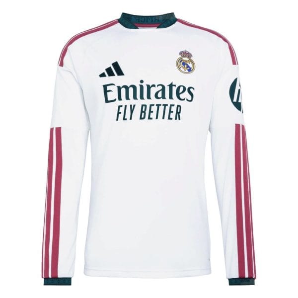 Maillot Real Madrid Domicile 2026 2027 Manches Longues