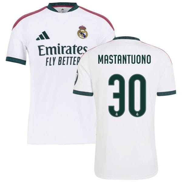 Maillot Real Madrid Domicile 2026 2027 Mastantuono