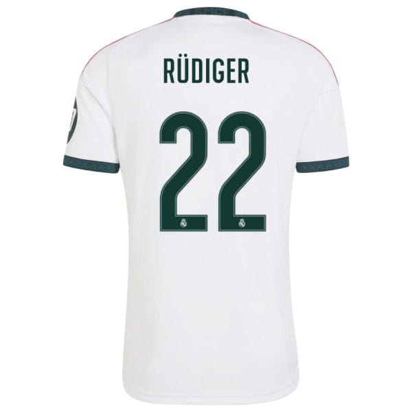 Maillot Real Madrid Domicile 2026 2027 Rudiger