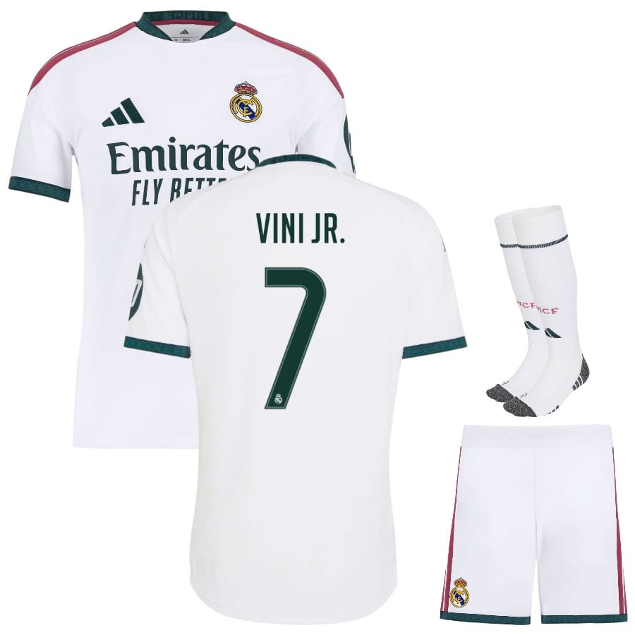 Maillot Real Madrid Kit Enfant Domicile 2026 2027 Vini Jr.