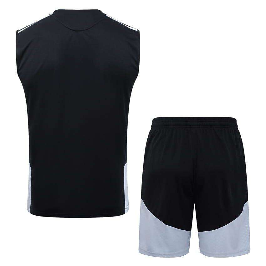 Debardeur Short Real Madrid 2025 2026 Noir Charbon