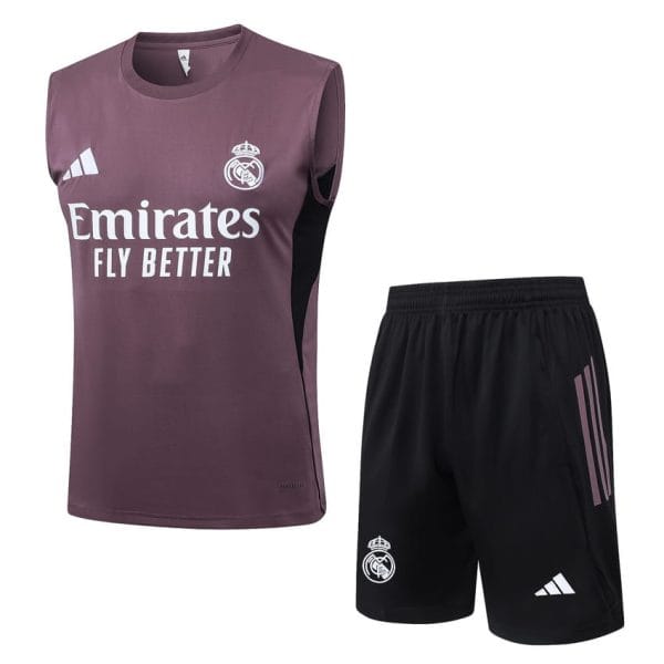 Debardeur Short Real Madrid 2025 2026 Rose