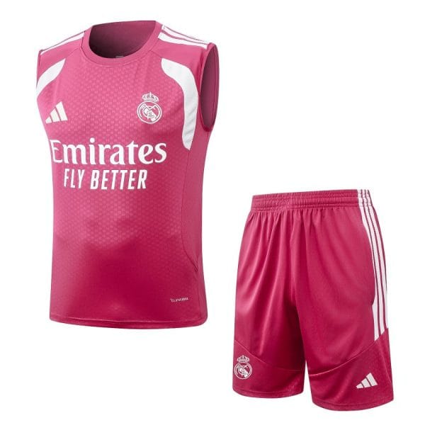 Debardeur Short Real Madrid 2026-2027 Rose