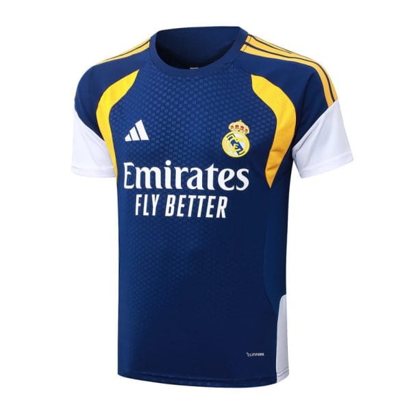 Ensemble Maillot Short Real Madrid 2026 2027 Bleu Fonce
