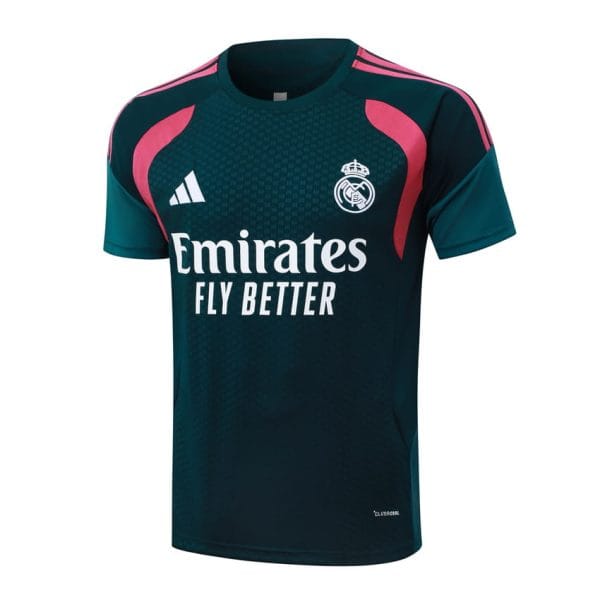 Ensemble Maillot Short Real Madrid 2026-2027 Bleu Petrole