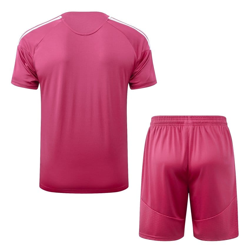 Ensemble Maillot Short Real Madrid 2026 2027 Rose (2)