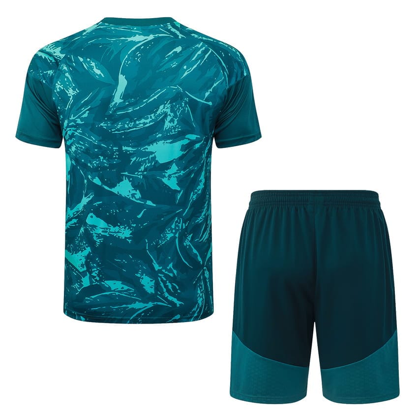 Ensemble Maillot Short Real Madrid 2026-2027 Vert Nuit (2)