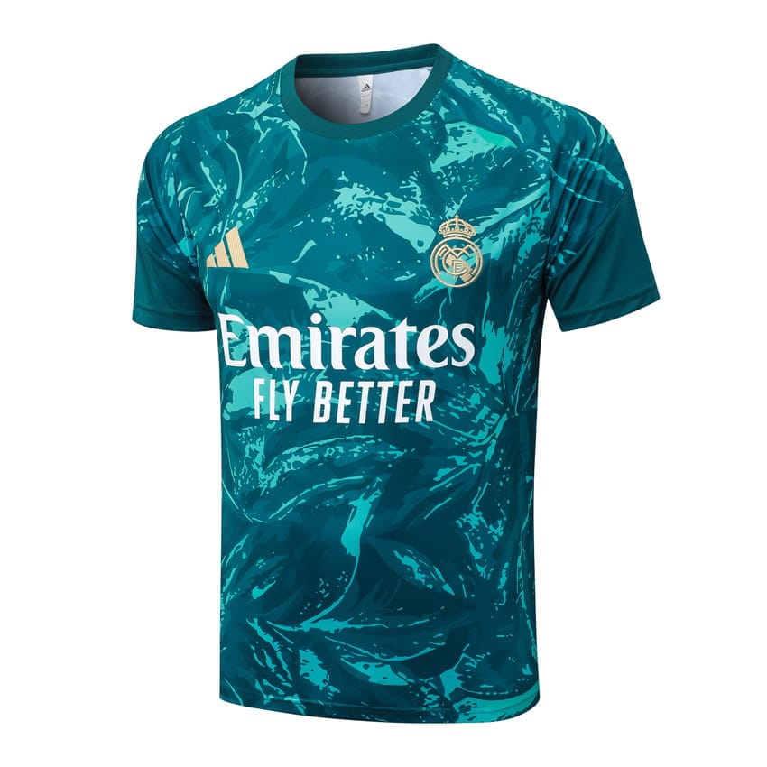 Ensemble Maillot Short Real Madrid 2026-2027 Vert Nuit (4)