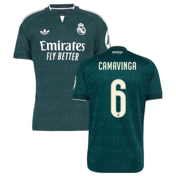 Maillot Real Madrid Exterieur 2026 2027 Camavinga