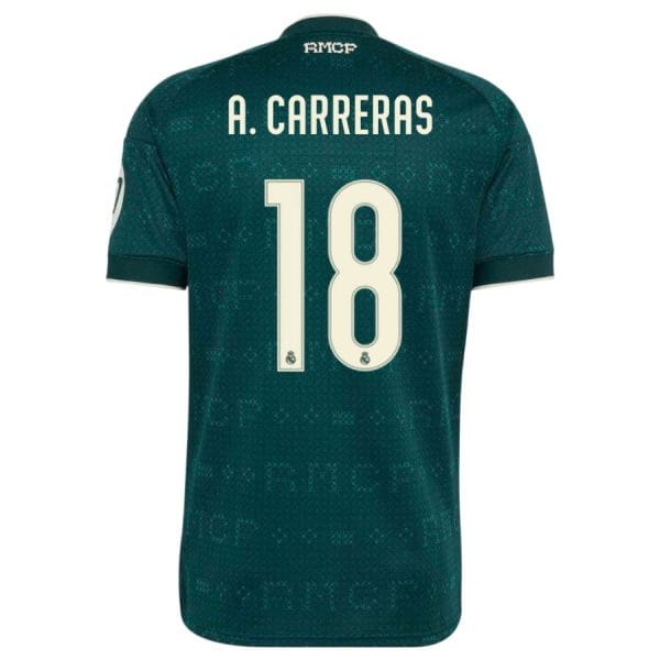 Maillot Real Madrid Exterieur 2026 2027 Carreras