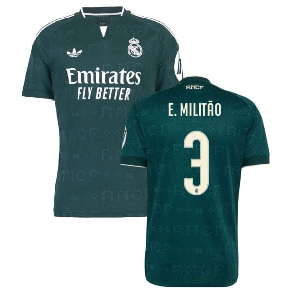 Maillot Real Madrid Exterieur 2026 2027 Militao