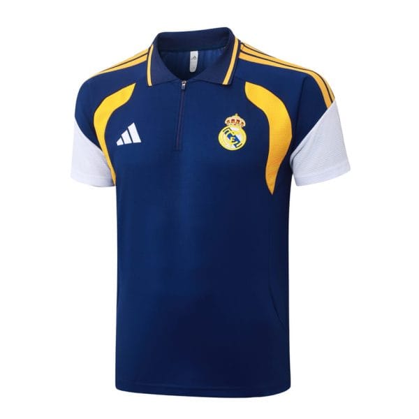 Survetement Real Madrid Polo 2026 2027 Bleu Fonce