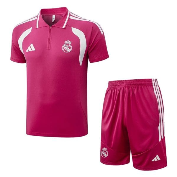 Survetement Real Madrid Polo 2026-2027 Rose